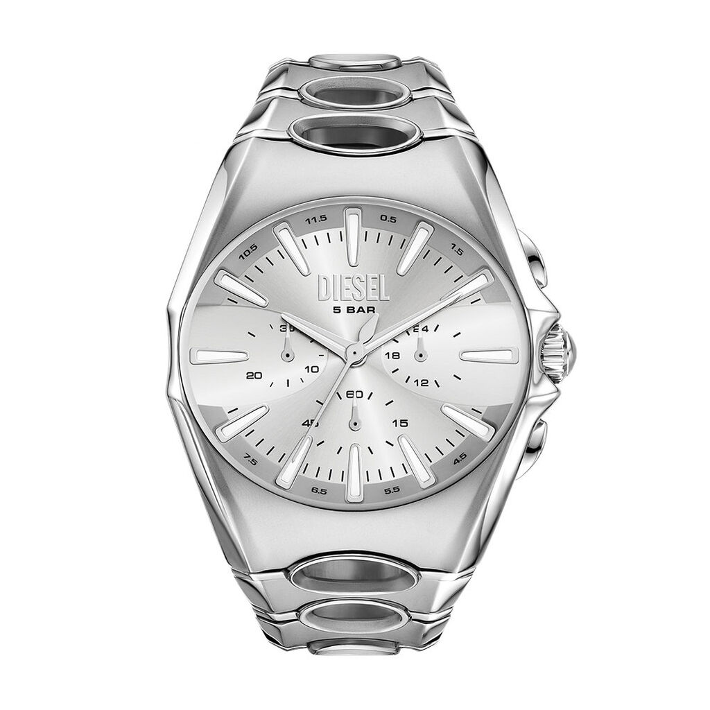 Montre Diesel D-Curve Argent&eacute; - Id&eacute;es cadeaux Homme | Histoire d&rsquo;Or