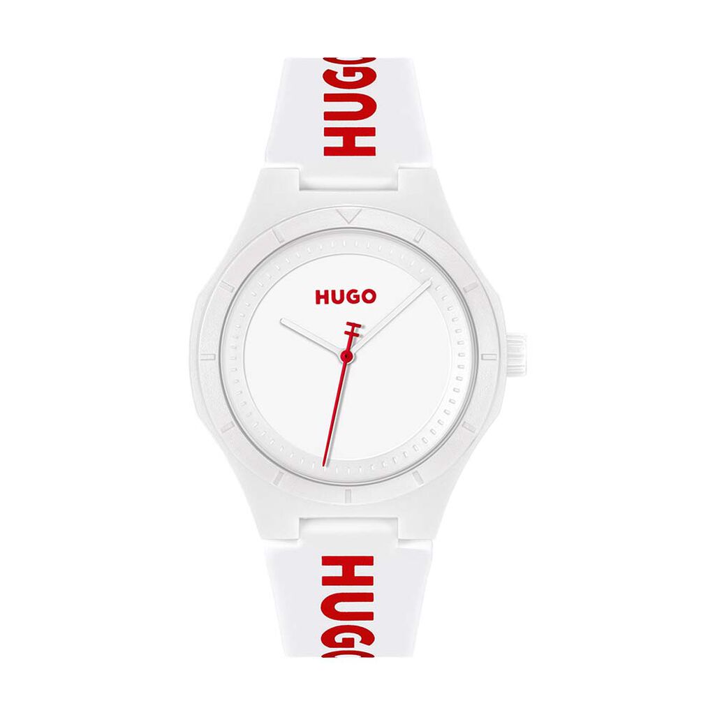 Montre Hugo Litforhim Blanc - Montres Homme | Histoire d’Or