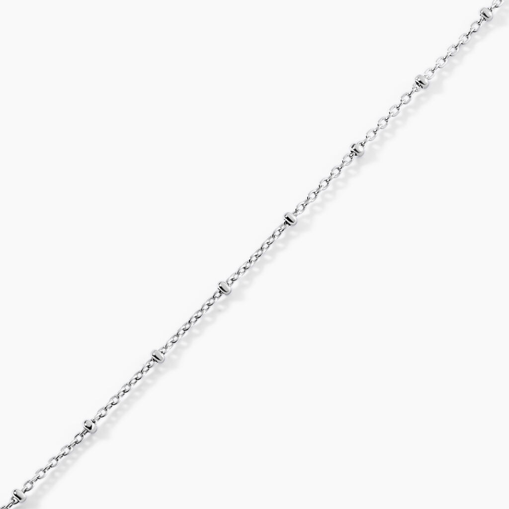 Chaine Kathi Argent Blanc - Chaines Femme | Histoire d’Or