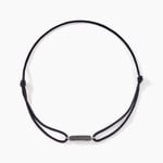 Bracelet Black Diamond Or Blanc Diamant Noirs - Bracelets cordon Homme | Histoire d&rsquo;Or
