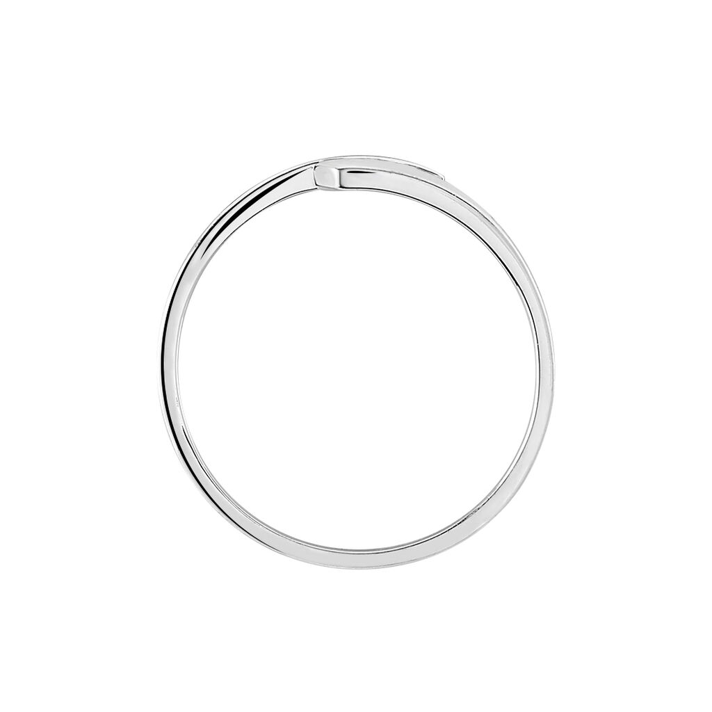 Bague Trilogie Or Blanc Diamant - Bagues avec pierre Femme | Histoire d’Or