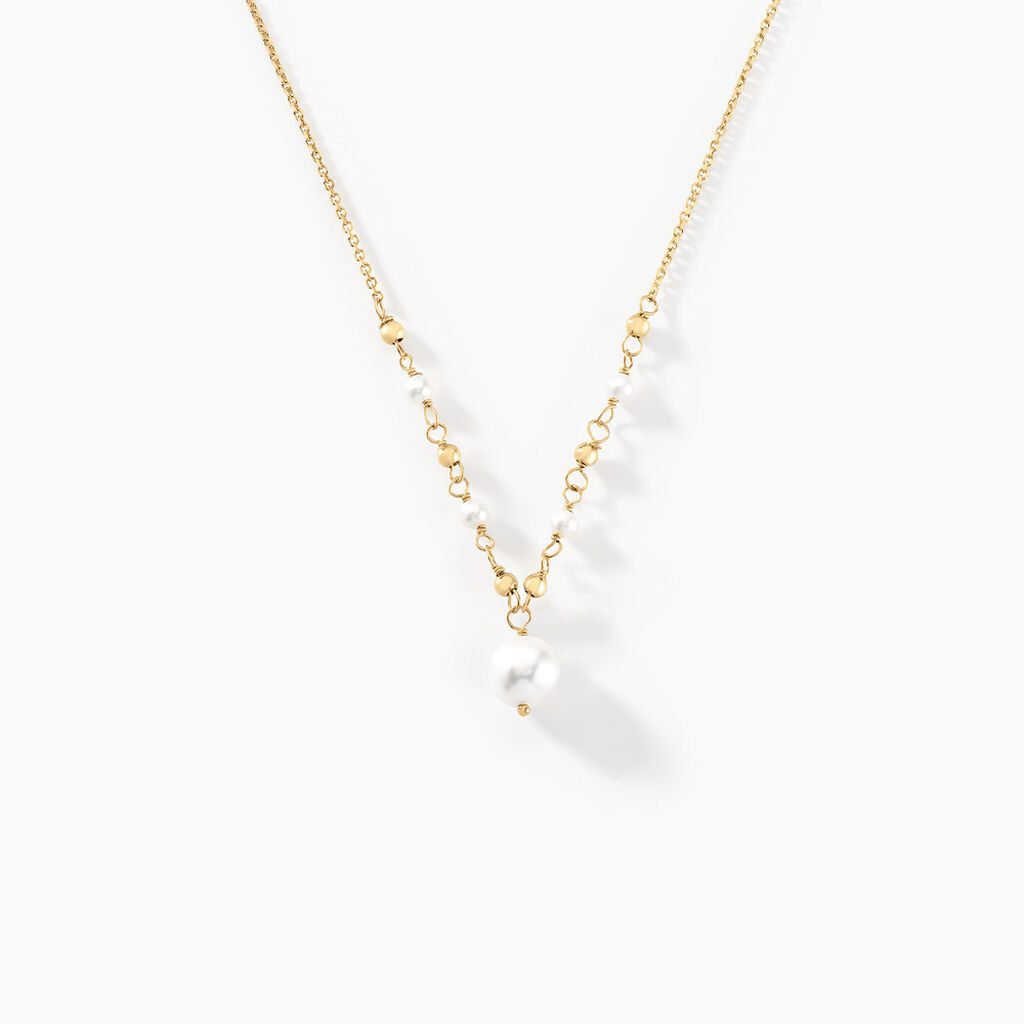 Collier Bindy Or Jaune Perle De Culture - Colliers Femme | Histoire d’Or