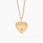 Collier Manea Plaque Or Jaune Oxyde De Zirconium - Colliers Femme | Histoire d&rsquo;Or