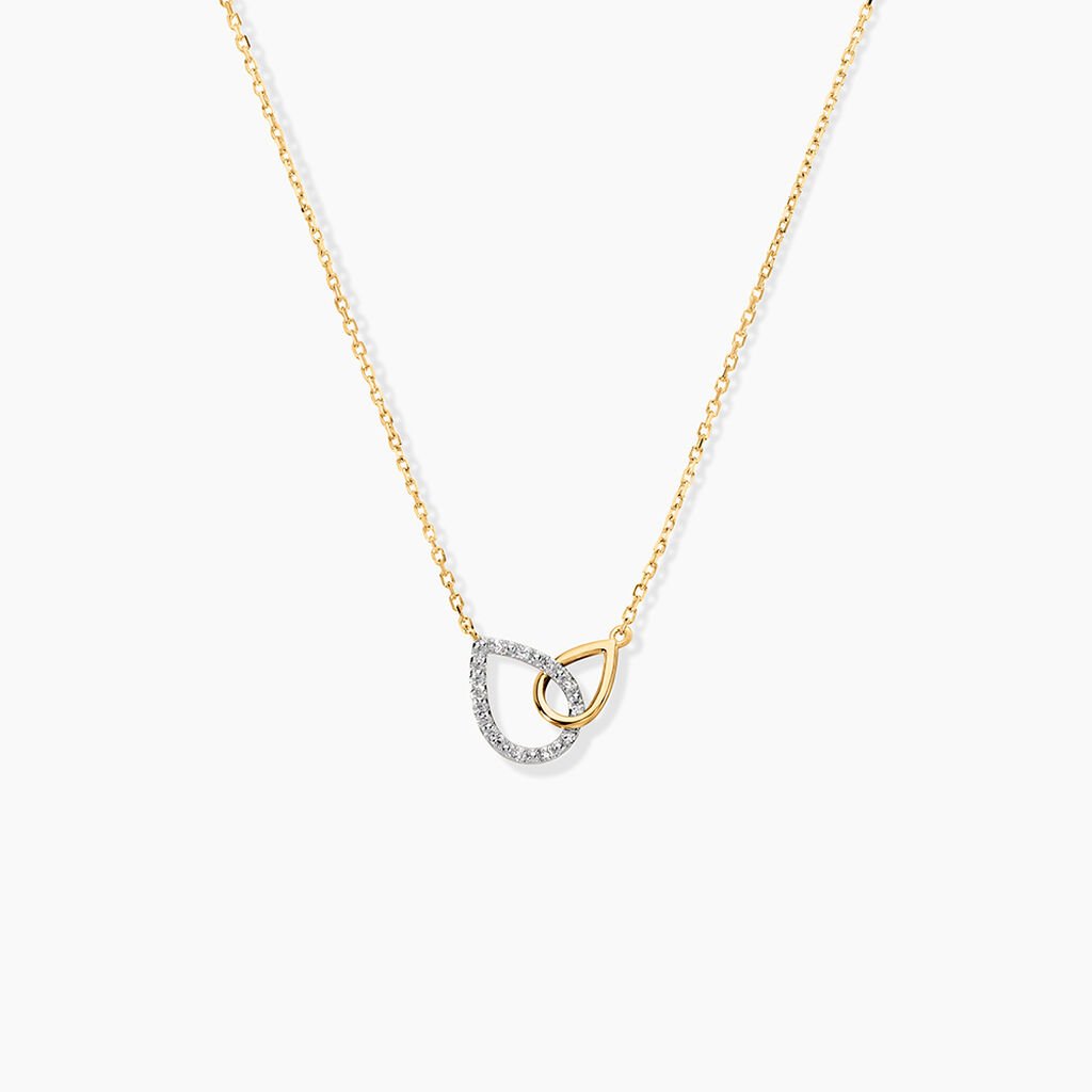 Collier Quintus Or Jaune Diamant - Colliers Femme | Histoire d&rsquo;Or