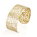 Bracelet Manchette Brenda Acier Jaune - Bracelets manchettes Femme | Histoire d’Or