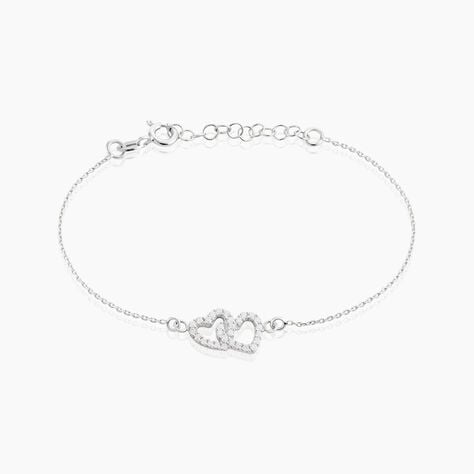 Bracelet Mona Argent Blanc Oxyde De Zirconium - Bracelets Femme | Histoire d&rsquo;Or
