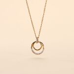 Collier Atlanta Or Jaune Diamant - Colliers Femme | Histoire d&rsquo;Or