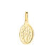 Pendentif Virgee Or Jaune - Pendentifs Communion Femme | Histoire d’Or