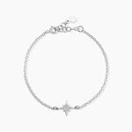Bracelet Alcyone Argent Blanc - Bracelets Femme | Histoire d&rsquo;Or
