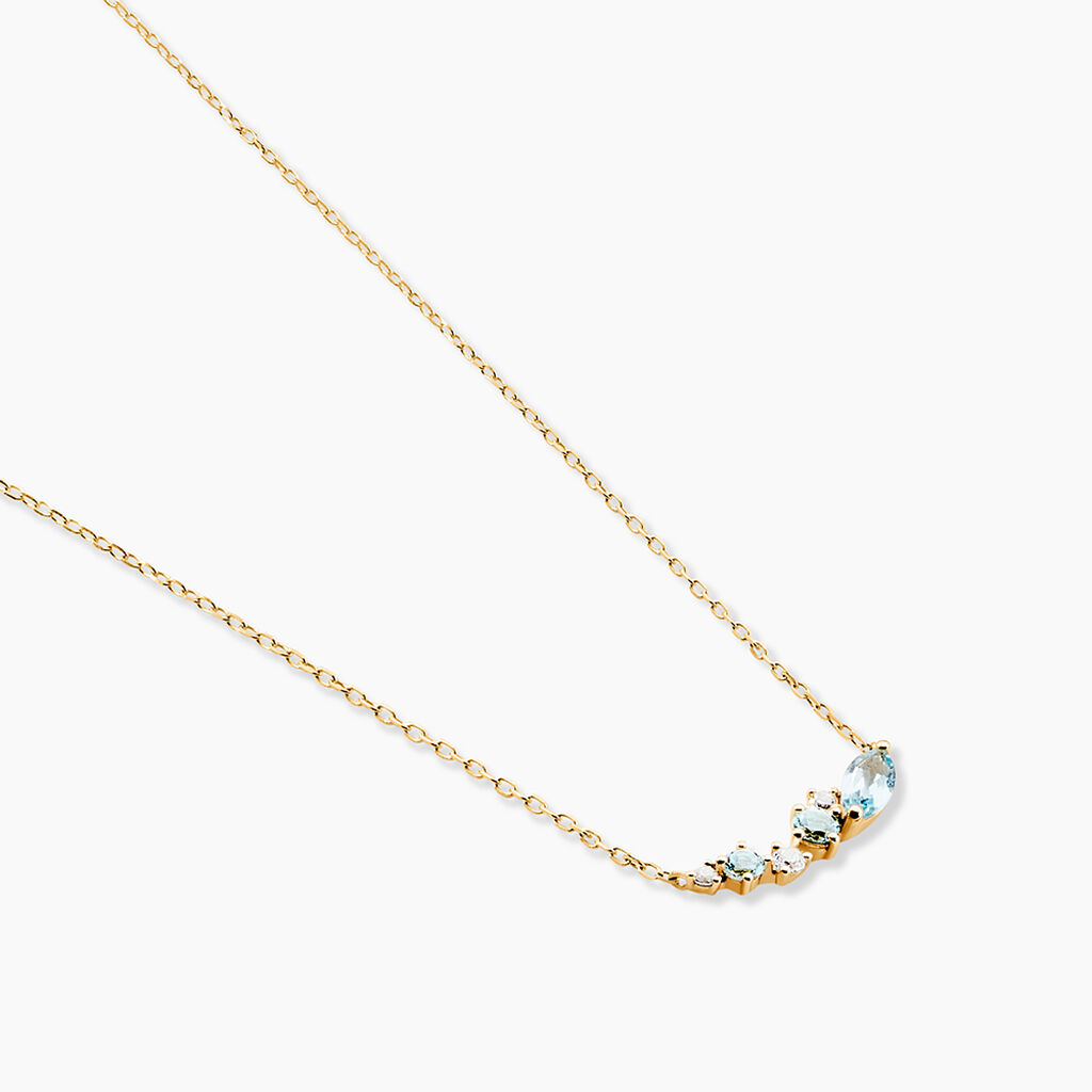 Collier Jardin Secret Or Jaune Topaze - Colliers Femme | Histoire d&rsquo;Or