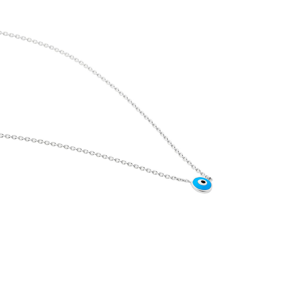 Collier Parad'eyes Argent Blanc - Colliers fantaisie Femme | Histoire d’Or