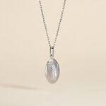 Pendentif Ruveyda Argent Blanc - Pendentifs Homme | Histoire d&rsquo;Or