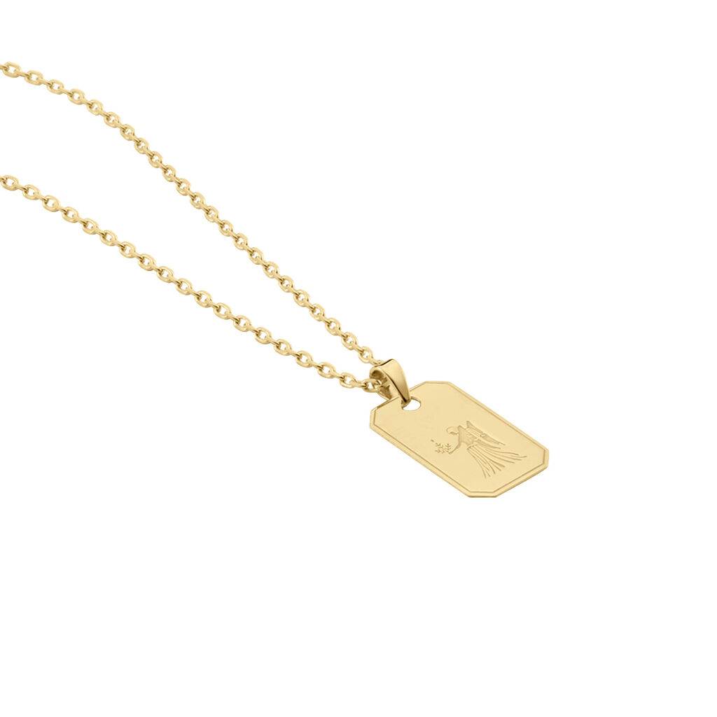 Collier Plaqué Or Quintien - Colliers Homme | Histoire d’Or