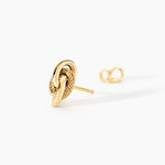 Boucles D'Oreilles Puces Niko Or Jaune - Clous d'oreilles Femme | Histoire d&rsquo;Or