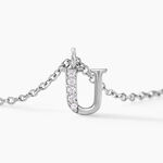 Collier Neruda Argent Blanc Oxyde De Zirconium - Colliers fantaisie Femme | Histoire d&rsquo;Or