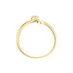 Bague Sabinka Or Jaune Oxyde De Zirconium - Bagues avec pierre Femme | Histoire d&rsquo;Or