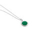 Collier Zea Argent Blanc Malachite - Colliers fantaisie Femme | Histoire d’Or