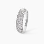 Bague Mademoiselle Argent Blanc Oxyde De Zirconium - Bagues avec pierre Femme | Histoire d&rsquo;Or