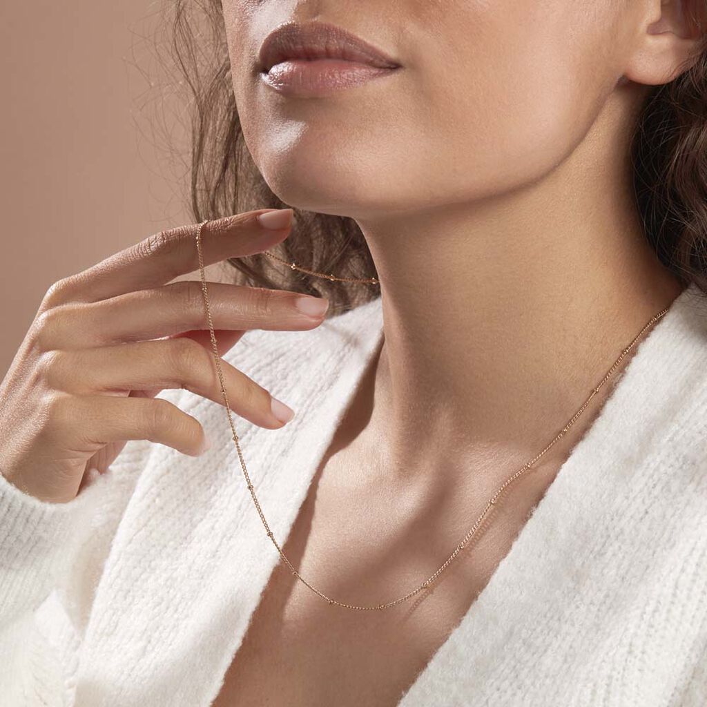 Collier Liza Plaqué Or Jaune - Sautoirs Femme | Histoire d’Or