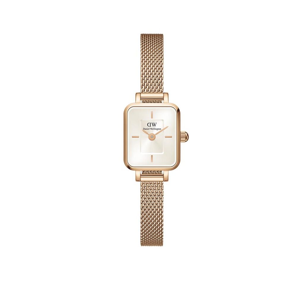 Montre Daniel Wellington Quadro Mini Champagne - Montres Femme | Histoire d’Or