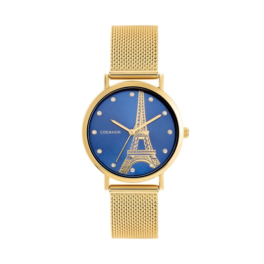 Montre Codhor Monument Bleu - Montres Femme | Histoire d’Or