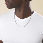 Cha&icirc;ne Piato Marine Argent Blanc - Chaines Homme | Histoire d&rsquo;Or