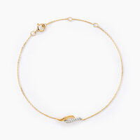Bracelet Tylane Or Jaune Diamant