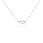 Collier Eponine Argent Blanc Oxyde De Zirconium - Colliers fantaisie Femme | Histoire d&rsquo;Or