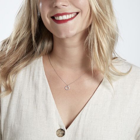 Collier Prisco Argent Oxyde De Zirconium - Colliers fantaisie Femme | Histoire d’Or