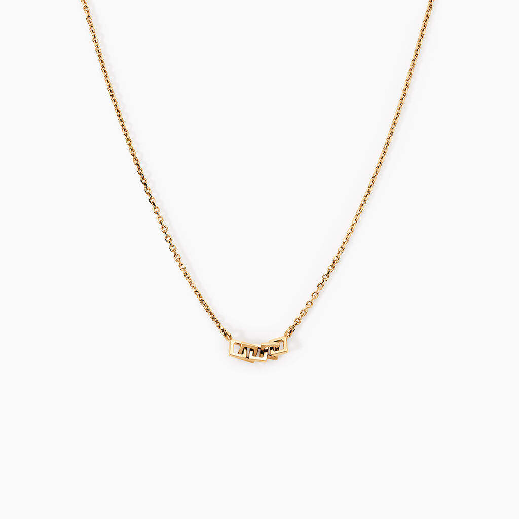 Collier Linka Plaqu&eacute; Or Jaune - Colliers fantaisie Femme | Histoire d&rsquo;Or