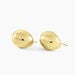 Boucles D'oreilles Puces Adoree Acier Jaune - Boucles d'oreilles fantaisie Femme | Histoire d’Or