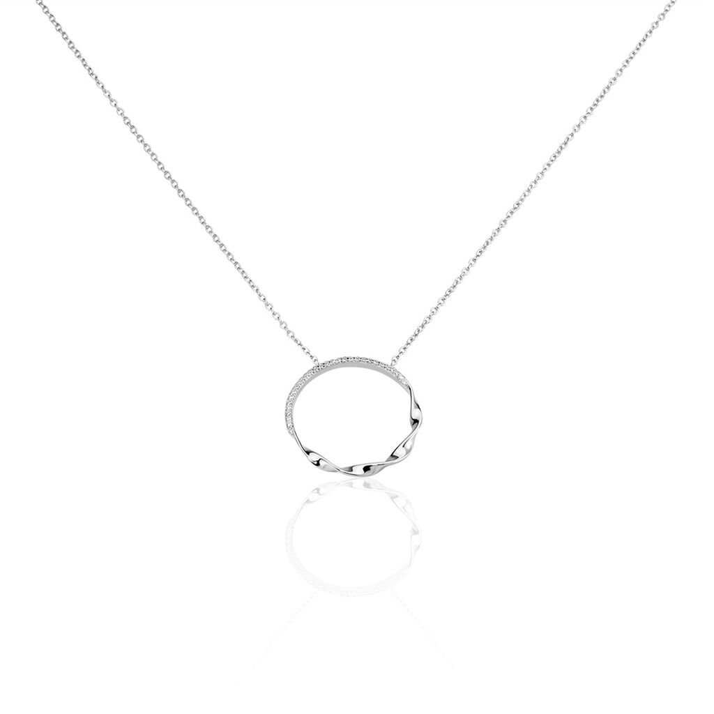 Collier Poldie Argent Oxyde De Zirconium - Colliers fantaisie Femme | Histoire d’Or