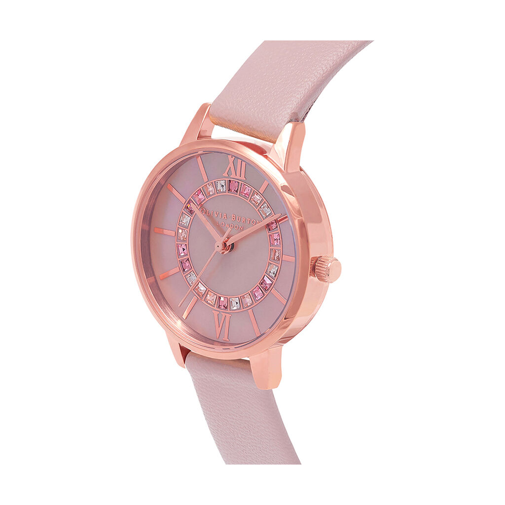 Montre Olivia Burton Wonderland Rose - Montres Femme | Histoire d’Or