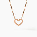 Collier Menel Argent Rose - Colliers fantaisie Femme | Histoire d&rsquo;Or