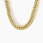 Collier Dafnie Acier Jaune - Colliers fantaisie Femme | Histoire d&rsquo;Or