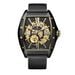 Montre Montignac Tonneau Automatique Noir - Montres Homme | Histoire d’Or