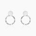 Boucles D'oreilles Pendantes Merrilie Argent Blanc - Boucles d'oreilles fantaisie Femme | Histoire d’Or