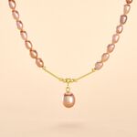 Collier Poire Or Jaune Perle De Culture - Colliers Femme | Histoire d&rsquo;Or