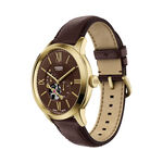 Montre Fossil Townsman C&oelig;ur Battant Marron - F&ecirc;te des p&egrave;res Homme | Histoire d&rsquo;Or