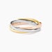 Alliance Entrelacee Ruban Plat Or Tricolore - Alliances Unisex | Histoire d’Or
