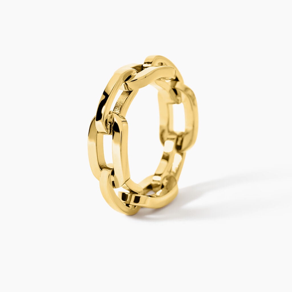 Bague Hera Acier Dore Yonna Forcat Large - Bagues fantaisie Femme | Histoire d&rsquo;Or