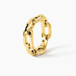 Bague Hera Acier Dore Yonna Forcat Large - Bagues fantaisie Femme | Histoire d&rsquo;Or