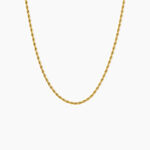 Chaine Ambra Acier Jaune - Chaines Femme | Histoire d&rsquo;Or