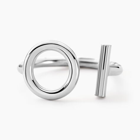 Bague Marie-capucine Argent Blanc - Bagues fantaisie Femme | Histoire d&rsquo;Or