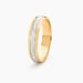 Alliance Anthonio Or Bicolore - Alliances Unisex | Histoire d’Or