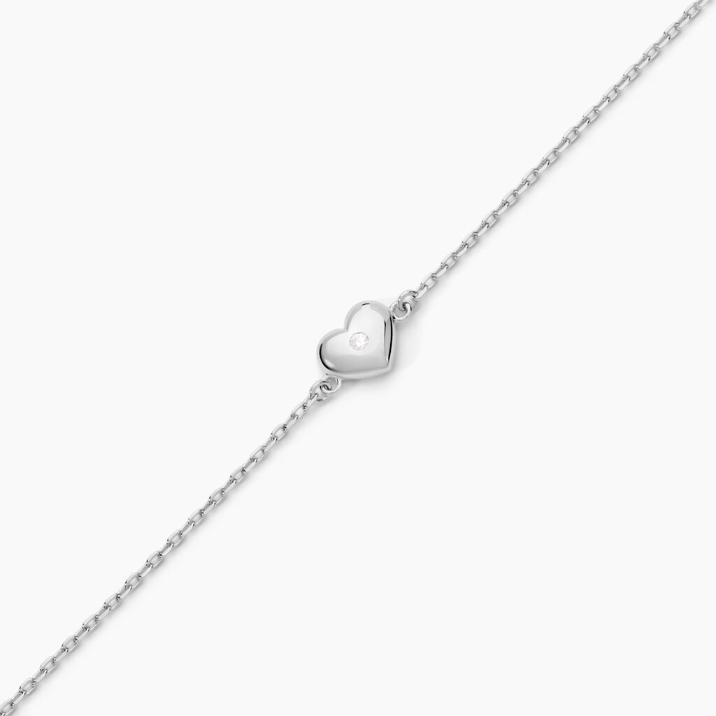 Bracelet Mylie Argent Blanc Oxyde De Zirconium - Bracelets Femme | Histoire d&rsquo;Or