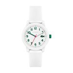 Montre Lacoste 12.12 Kids Blanc - Montres Enfant | Histoire d&rsquo;Or