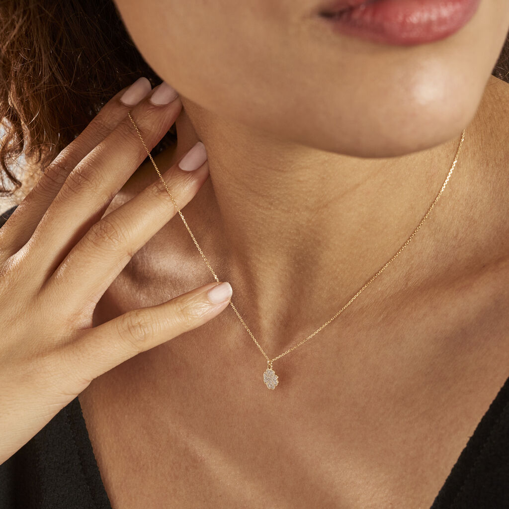 Collier Or Jaune Gontranie - Colliers Femme | Histoire d’Or