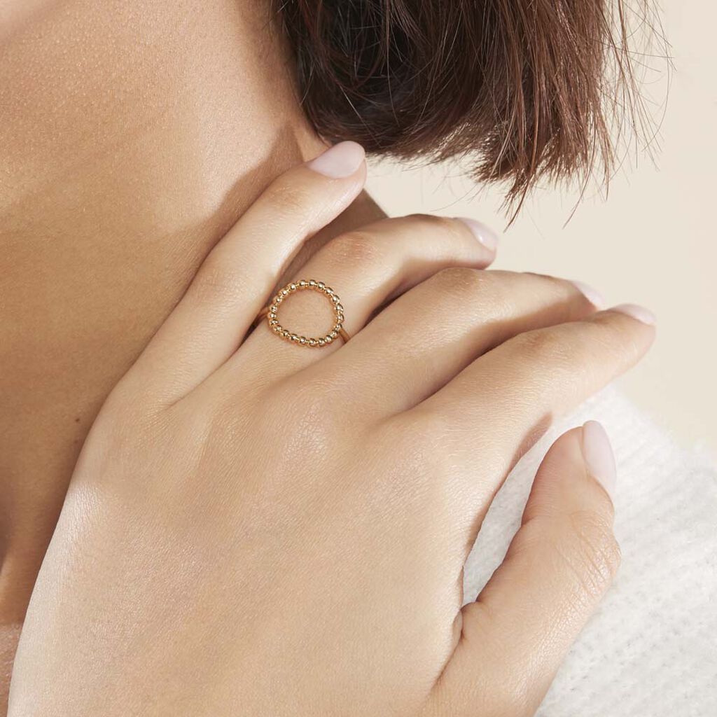 Bague Abigael Plaqué Or Jaune - Bagues fantaisie Femme | Histoire d’Or