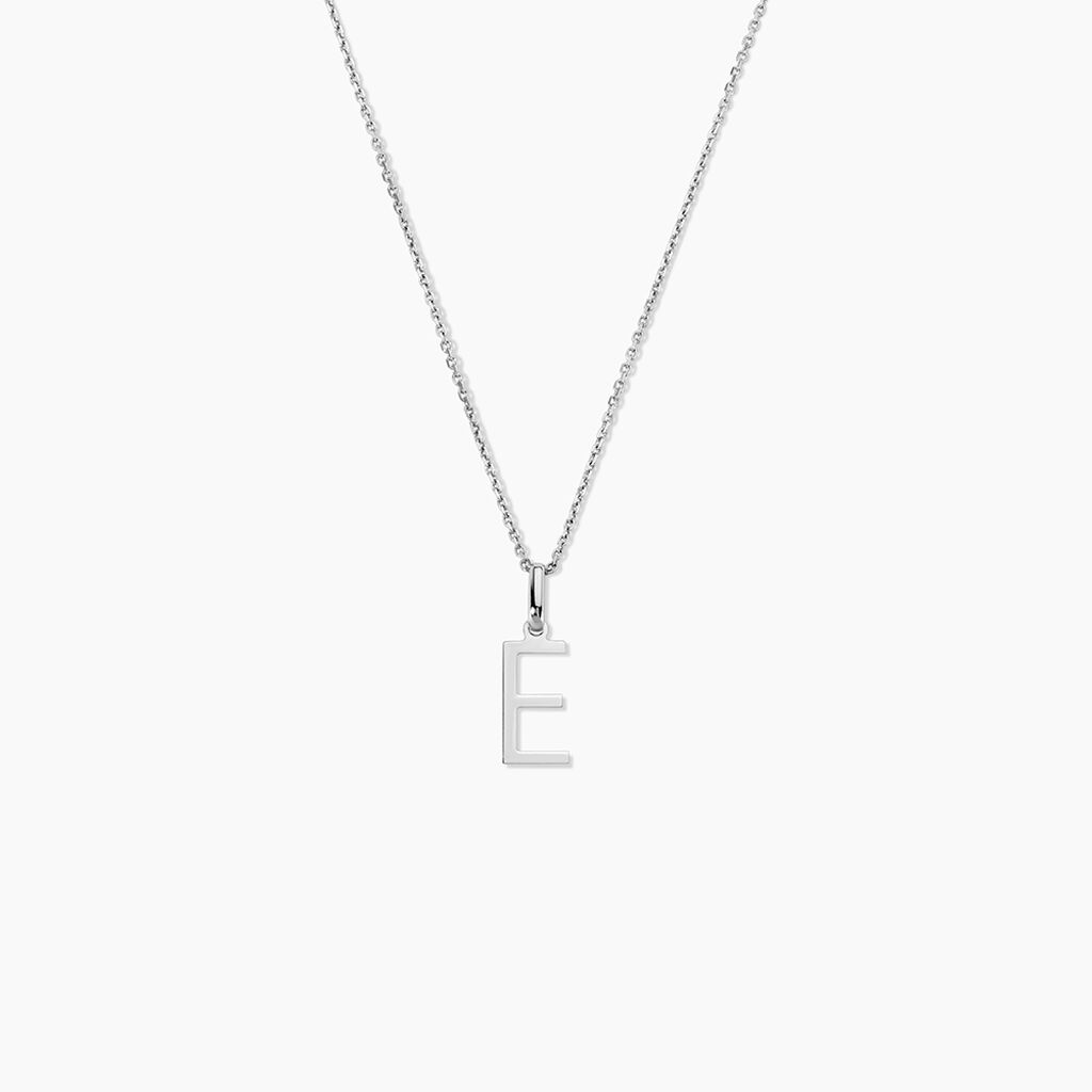 Pendentif Ionia Lettre Or Blanc - Pendentifs Famille | Histoire d&rsquo;Or